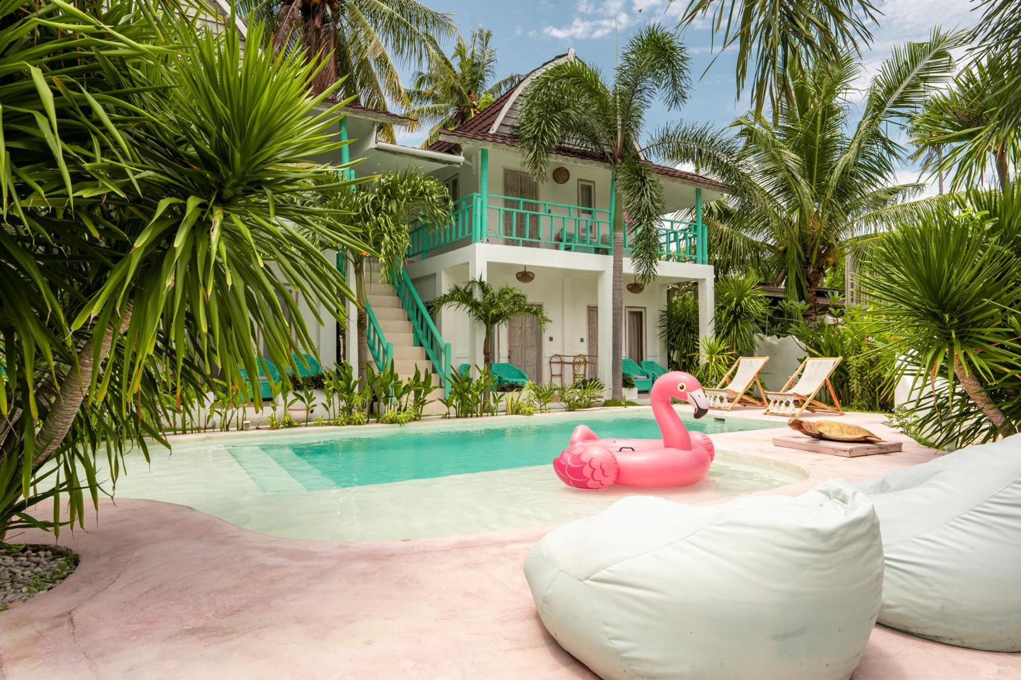 La Isla Bonita Gili Air Hotel Bagian luar foto